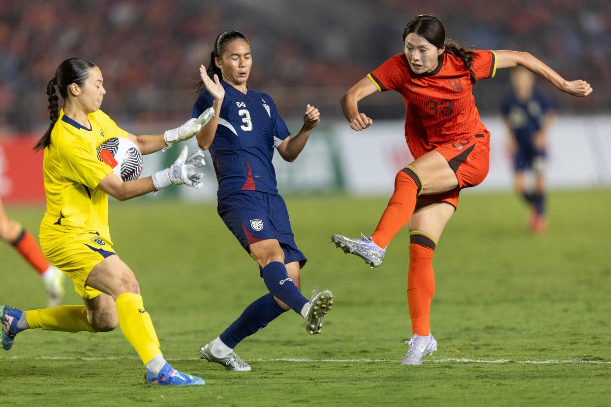 中国女足在国际大赛中斩获好成绩 中国女足在国际大赛中斩获好成绩